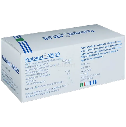 prolomet am 50mg tablet 10's
